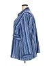Maggie Barnes Stripes Blue 3/4 Sleeve Blouse Size 3X - photo 5
