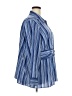 Maggie Barnes Stripes Blue 3/4 Sleeve Blouse Size 3X - photo 4