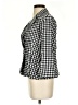 Ellen Tracy Checkered-gingham Black Blazer Size S - photo 5