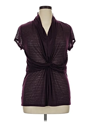 Ann Taylor Factory Short Sleeve Top (view 1)