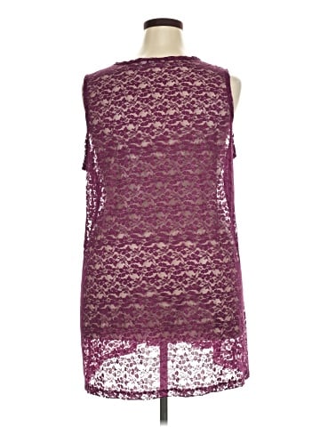 LOGO by Lori Goldstein Sleeveless Blouse (view 2)