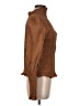 Veronica Beard 100% Polyester Brown Long Sleeve Blouse Size M (estimated) - photo 4