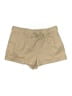 Maurices Solid Tan Khaki Shorts Size L - photo 1