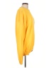 Tommy Jeans Solid Yellow Pullover Sweater Size L - photo 4