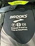 Brooks 100% Polyester Solid Black Track Jacket Size S - photo 6