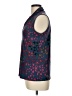 Anne Klein Blue Sleeveless Blouse Size L - photo 5