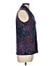 Anne Klein Blue Sleeveless Blouse Size L - photo 4