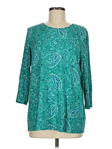 J.Jill 3/4 Sleeve Blouse (view 1)