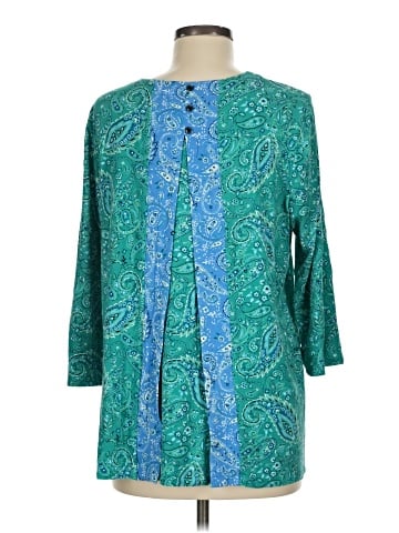 J.Jill 3/4 Sleeve Blouse (view 2)