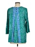J.Jill Teal 3/4 Sleeve Blouse Size M - photo 2
