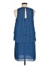 CeCe 100% Polyester Polka Dots Blue Casual Dress Size 6 - photo 2