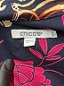 Chico's Paisley Floral Black 3/4 Sleeve Blouse Size XL (3.5) - photo 7