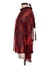 MNG 100% Polyester Burgundy Long Sleeve Blouse Size 6 - photo 5