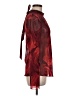 MNG 100% Polyester Burgundy Long Sleeve Blouse Size 6 - photo 4