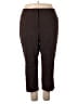 Lane Bryant Brown Active Pants Size 28 - photo 1