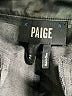 Paige 100% Polyurethane Metallic Black Shorts Size 2 - photo 3