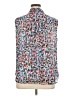 Kasper 100% Polyester Blue Sleeveless Blouse Size XL - photo 2