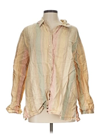 Liz Claiborne Long Sleeve Button-Down Shirt (view 1)