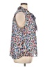 Kasper 100% Polyester Blue Sleeveless Blouse Size XL - photo 4