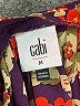 CAbi 100% Polyester Brown Short Sleeve Blouse Size M - photo 4