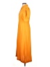 oasis 100% Polyester Orange Casual Dress Size 10 - photo 5