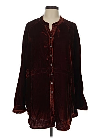 Natural Life Long Sleeve Blouse (view 1)