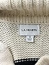 LA Hearts 100% Cotton Stripes Ivory Pullover Sweater Size S - photo 7