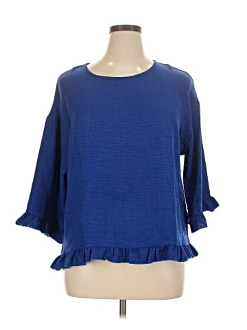 TSE 3/4 Sleeve Blouse (view 1)