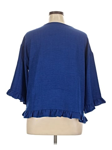 TSE 3/4 Sleeve Blouse (view 2)