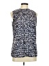Fortune + Ivy 100% Polyester Blue Sleeveless Blouse Size M - photo 1