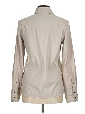 Madewell Western Button-Up Shirt in Brushed Twill (view 2)