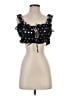 WeWoreWhat Black Sleeveless Blouse Size S - photo 1