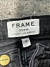 FRAME Denim Solid Black Jeans Size 25 waist - photo 7