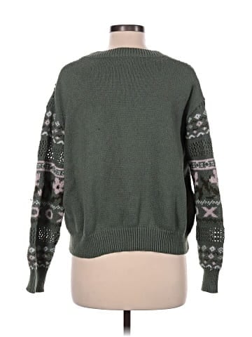 Romwe Pullover Sweater (view 2)
