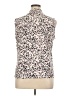 Kasper Animal Print Ivory Sleeveless Blouse Size XL (petite) - photo 2