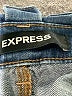 Express Blue Denim Shorts Size 8 - photo 3