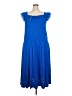 Talbots Blue Casual Dress Size 3X - photo 2