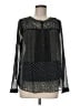 Daniel Rainn 100% Polyester Black Long Sleeve Blouse Size M - photo 1