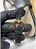 Prada 100% Leather Black Wedges Size EU 37 - photo 5