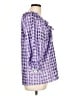 Unbranded Purple 3/4 Sleeve Blouse Size L - photo 4