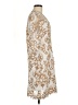 Boston Proper 100% Polyester Paisley Ivory Casual Dress Size M - photo 4