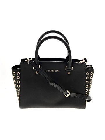 MICHAEL Michael Kors Leather Satchel (view 1)