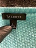 Talbots Teal Pullover Sweater Size L - photo 7