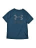 Under Armour 100% Polyester Blue Active T-Shirt Size L (youth) - photo 1