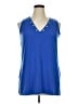 MICHAEL Michael Kors Blue Sleeveless Blouse Size 1X - photo 1