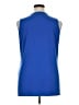 MICHAEL Michael Kors Blue Sleeveless Blouse Size 1X - photo 2