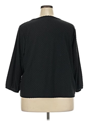 J.Crew Factory Store 3/4 Sleeve Blouse (view 2)