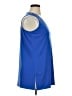 MICHAEL Michael Kors Blue Sleeveless Blouse Size 1X - photo 4