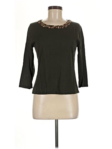 Linda Allard Ellen Tracy 3/4 Sleeve Top (view 1)