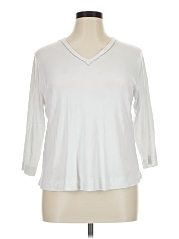 Chico's 3/4 Sleeve T-Shirt (view 1)